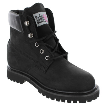 Safety Girl II Soft Toe Work Boots - Black