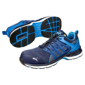 Puma Safety Men's Velocity 2.0 Low Blue SD Composite Shoes - 643855